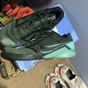 Nike Zoom Training Shoes in Black and Green